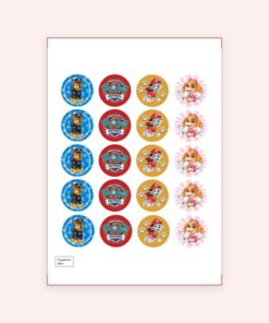 Eetbare print Paw Patrol Cupcakes Mini
