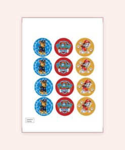 Eetbare print Paw Patrol Cupcakes