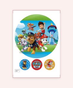 Eetbare print Paw Patrol 20cm