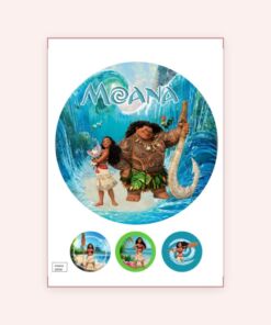 Eetbare print Moana 20cm