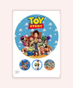 Eetbare print Toy Story 20cm