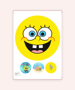 Eetbare print Spongebob 20cm