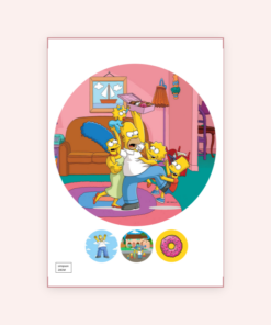 Eetbare print Simpsons 20cm