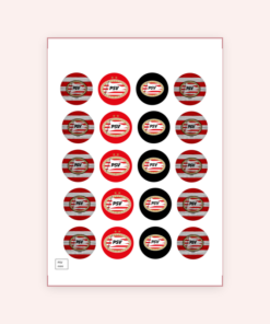 Eetbare print PSV Cupcakes Mini