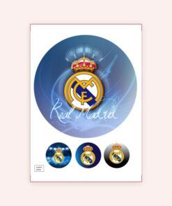 Eetbare print Real Madrid 20cm