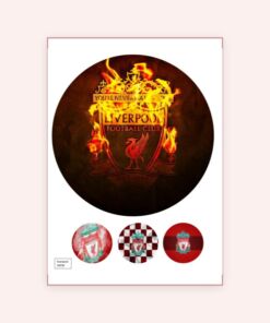 Eetbare print Liverpool 20cm