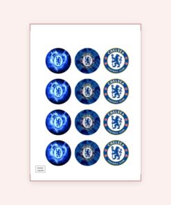 Eetbare print Chelsea Cupcakes