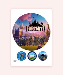 Eetbare print Fortnite 20cm