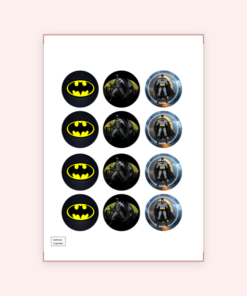 Eetbare print Batman 20cm
