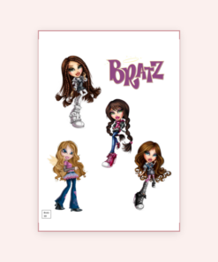 Eetbare print Bratz 3D