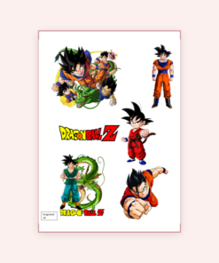 Eetbare print Dragonball Z 3D