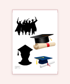 Eetbare print Graduation Thema 3D