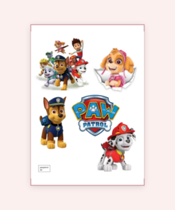 Eetbare print Paw Patrol 3D