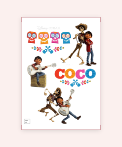 Eetbare print Coco 3D
