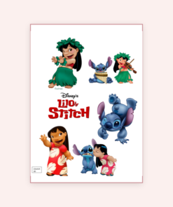 Eetbare print LiloStitch 3D