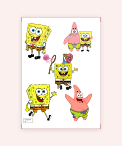 Eetbare print Spongebob 3D
