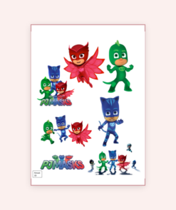 Eetbare print PJ Masks 3D