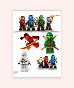 Eetbare print Ninja Go 3D