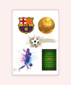 Eetbare print FC Barcelona 3D