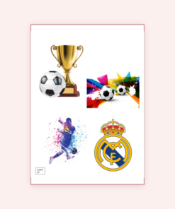 Eetbare print Real Madrid 3D
