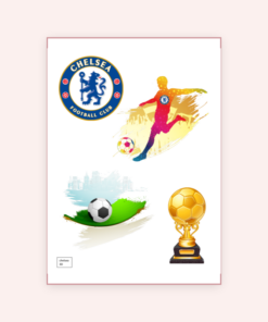 Eetbare print Chelsea 3D