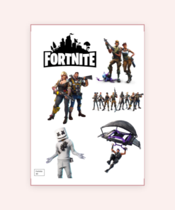 Eetbare print Fortnite 3D