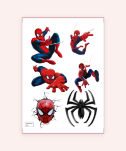 Eetbare print Spiderman 3D
