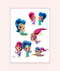 Eetbare print Shimmer&Shine 3D