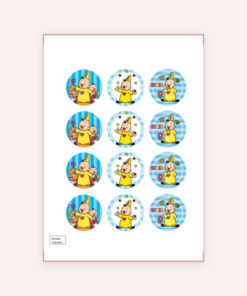 Eetbare print Bumba Cupcakes