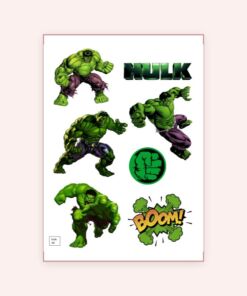 Eetbare print Hulk 3D