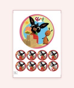 Eetbare print Bing 15cm