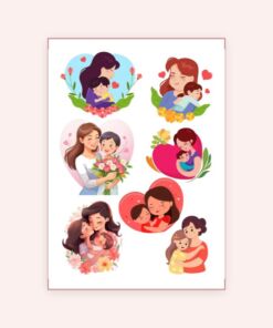 Eetbare print Moederdag 3D