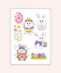 Eetbare print Easter 3D