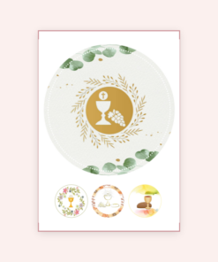 Eetbare print Communie 20cm