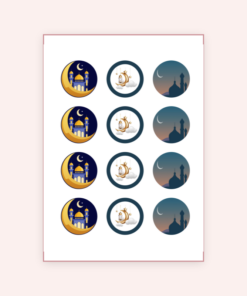 Eetbare print Ramadan Cupcakes