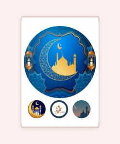 Eetbare print Ramadan 20cm