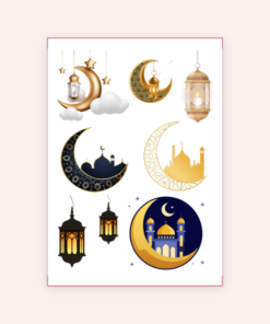 Eetbare print Ramadan 3D