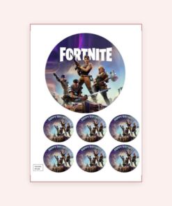 Eetbare print Fortnite 15cm