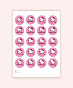 Eetbare print Hello Kitty Cupcake Mini