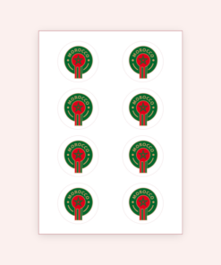 Eetbare print Marokkaanse bond 8 stuks (ca. 6 cm)