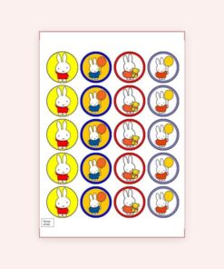 Eetbare print Nijntje Cupcake