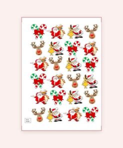 Eetbare print Kerst Cupcakes