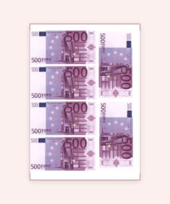 Eetbare print Euro