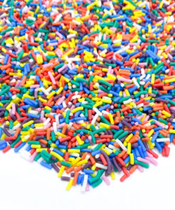 Funfetti Bakeable Strands – Vegan | Happy Sprinkles (80 g)
